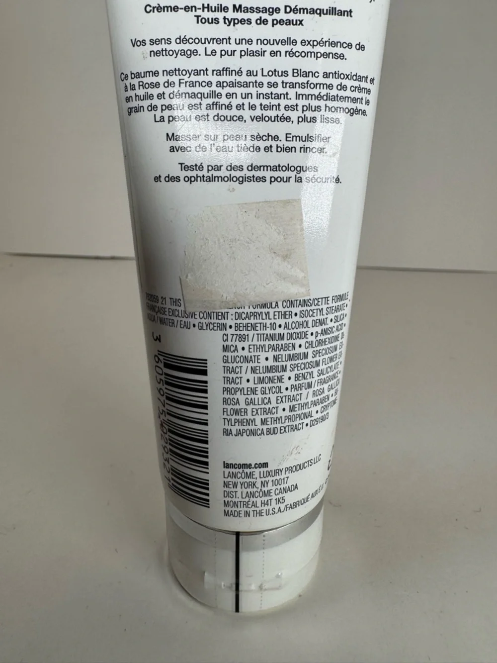 Lancome Cream To Oil Massage Cleanser 4.2 fl oz All Skin Discontinued Sealed New